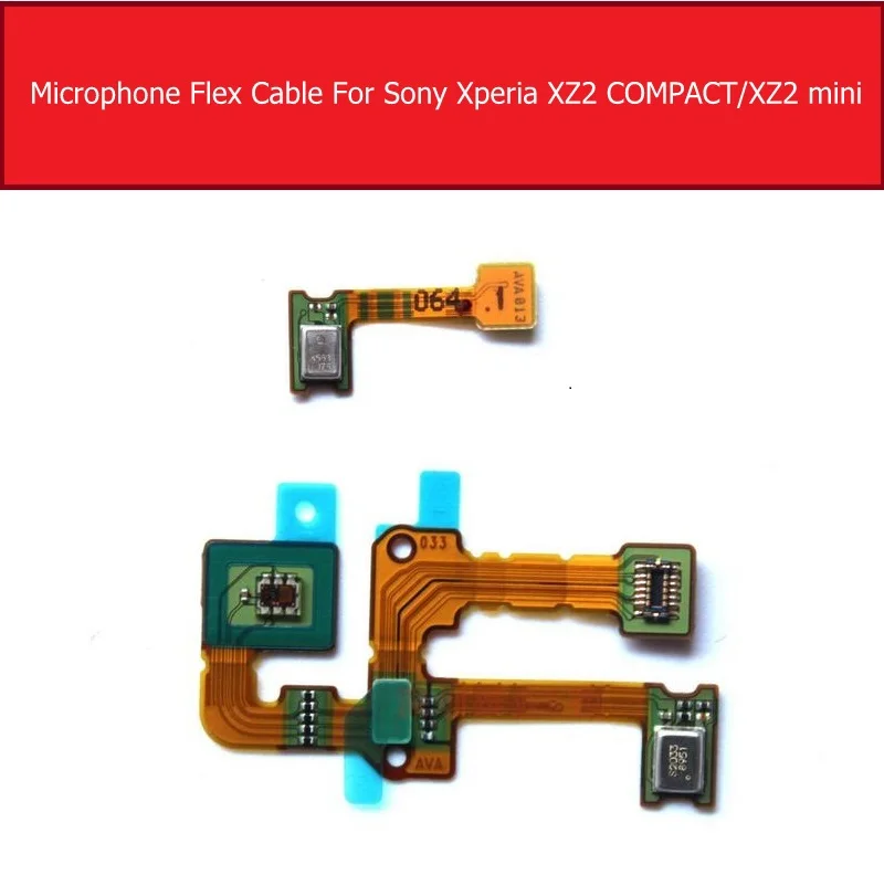 Модуль гибкого кабеля микрофона для Sony Xperia XZ2 Compact Mini микрофон гибкий ленточный