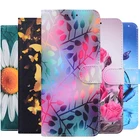 Флип-чехол с бабочкой для Samsung Galaxy J4, J6, A6, A8 Plus 2018, J3, J7, J5 2017, A12, A32, A42, A52, A72, A30S, A50, M31, кожаный чехол-бумажник