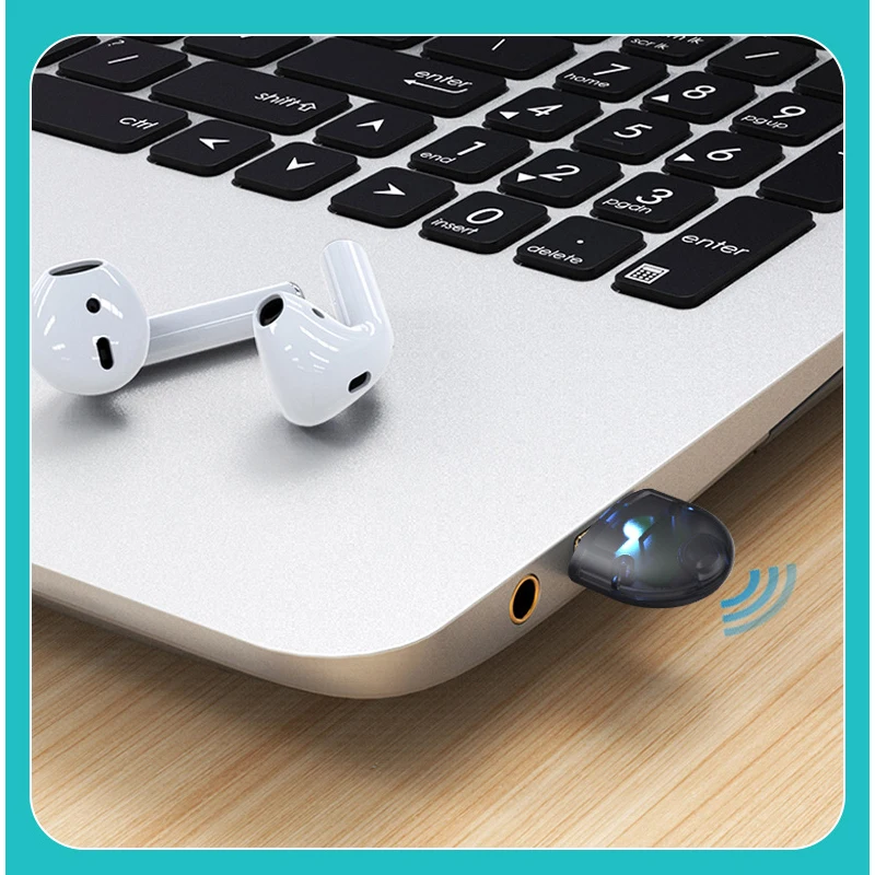 USB Bluetooth 5 0 20 м беспроводной адаптер мышь клавиатура приемник Dongle наушники ПК