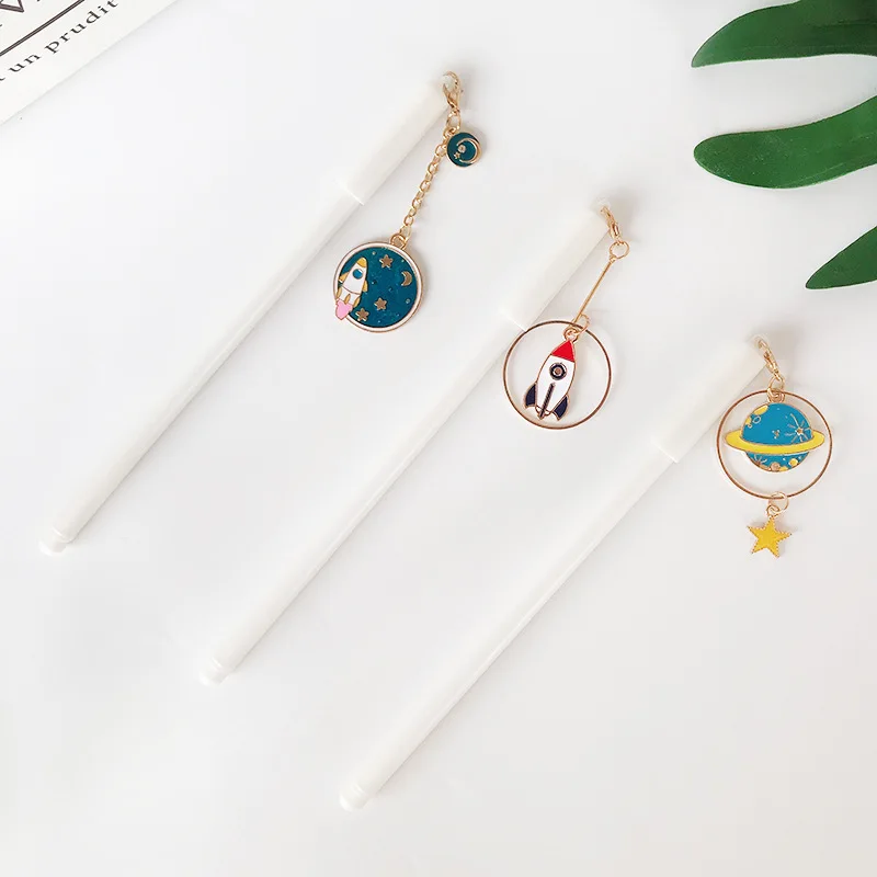 Ручки с гелевыми чернилами 3 шт./лот 0 5 мм | Канцтовары для офиса и дома