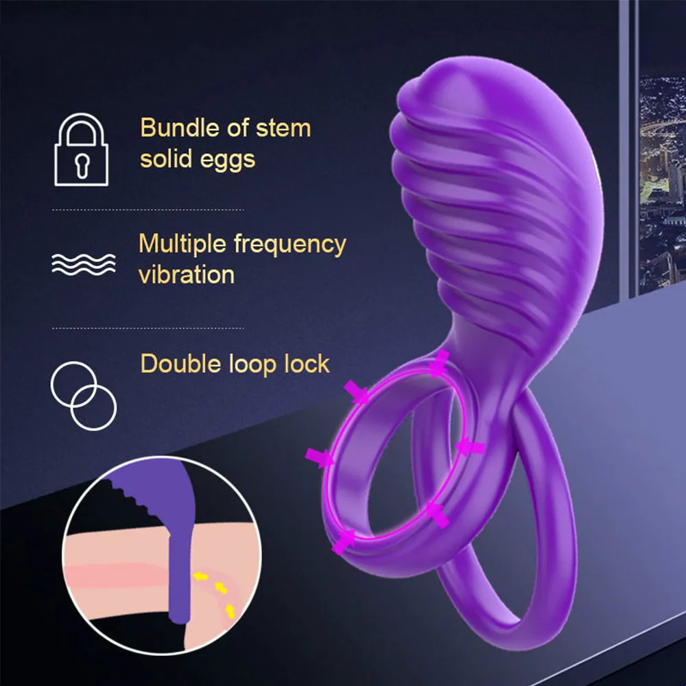 Se мужское кольцо с замком для задержки эякуляции мужчин 12 режимов Блокировка