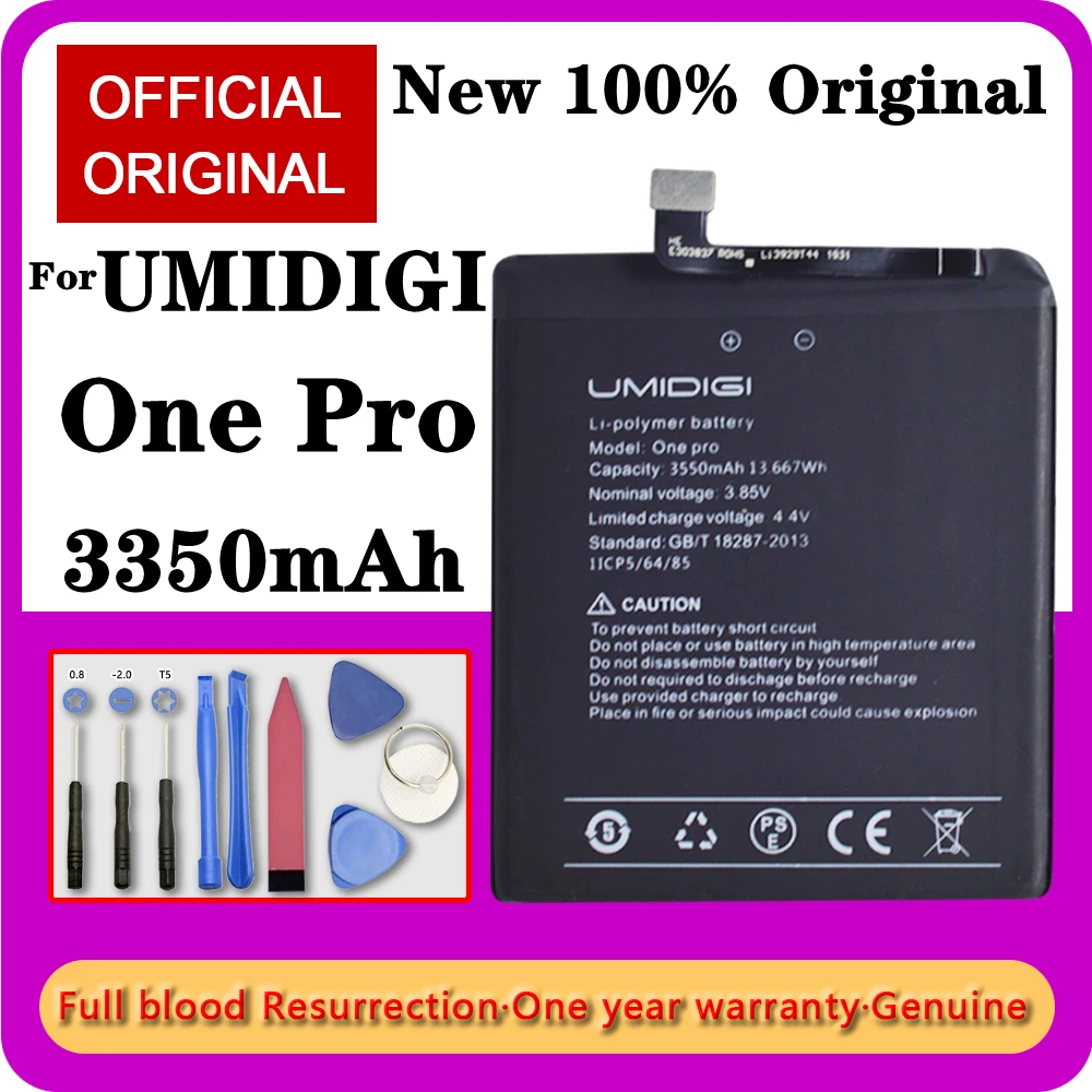 

NEW One Pro Battery 4150mAh for UMI Umidigi One Pro OnePro Mobile Phone Bateria High Quality Li-polymer Batteries + Free Tools