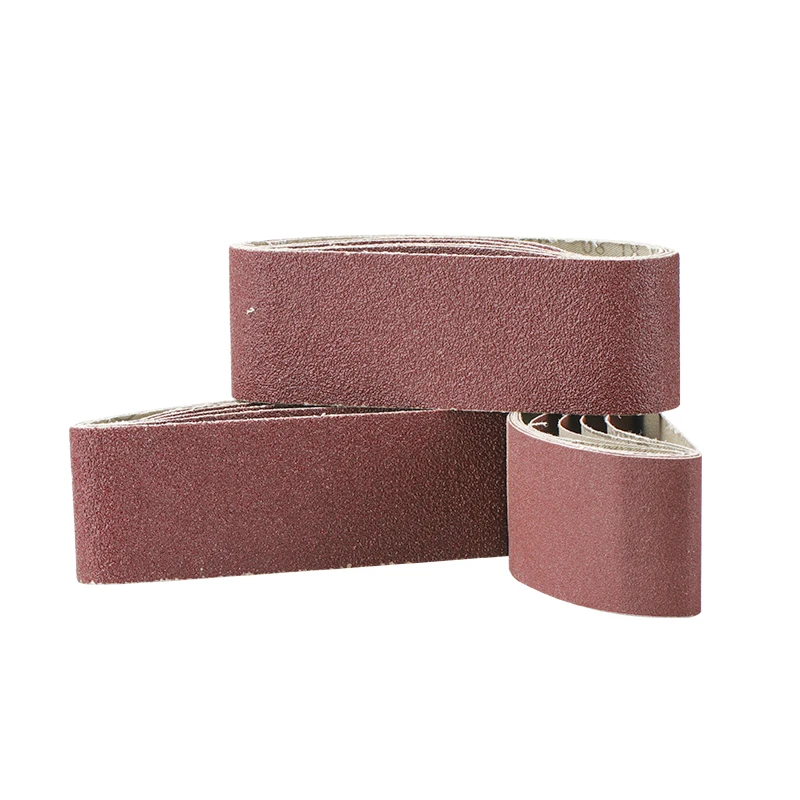 5pcs 60x400mm Abrasive Sanding Belts 40-120Grit Aluminium Oxide Sander for Wood Soft Metal Polishing | Инструменты