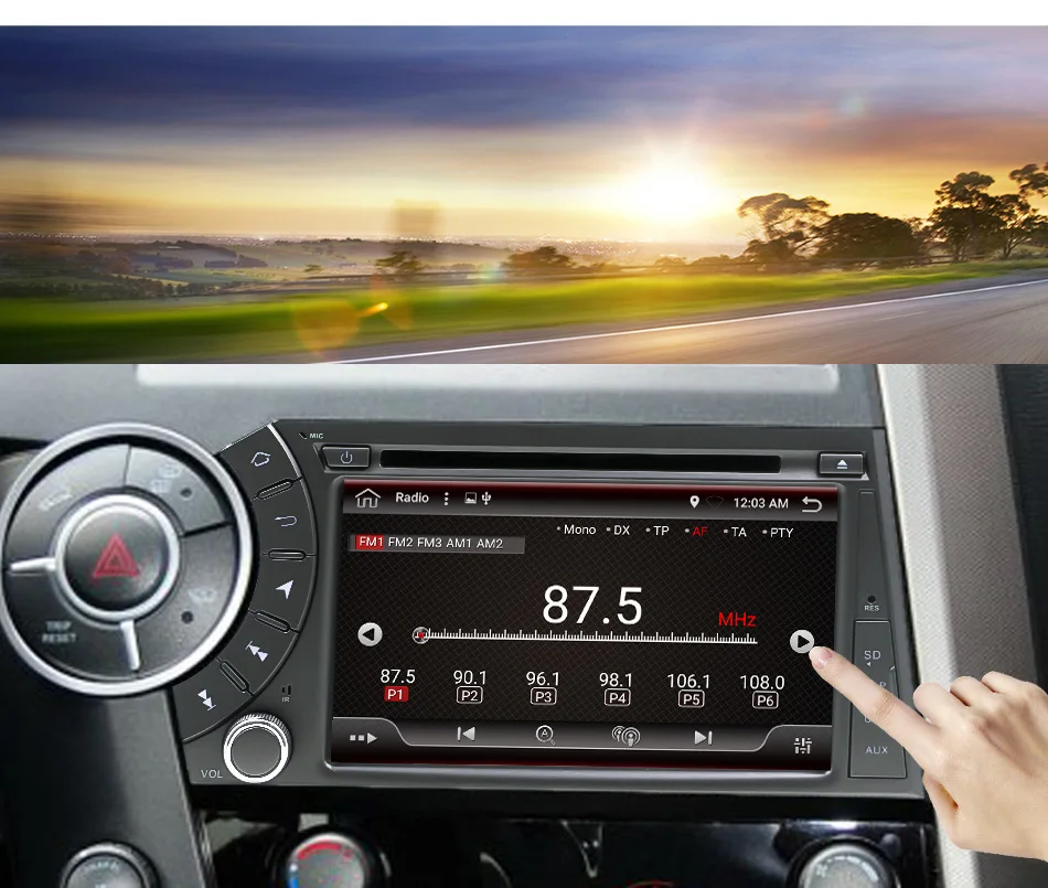 Eunavi 2 din android автомобильный мультимедийный плеер для Ssang yong Ssangyong Actyon Kyron DVD Авто