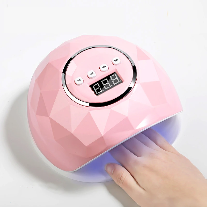 78 Вт УФ-лак для ногтей Быстросохнущий Светодиодный УФ-гель умная индукция