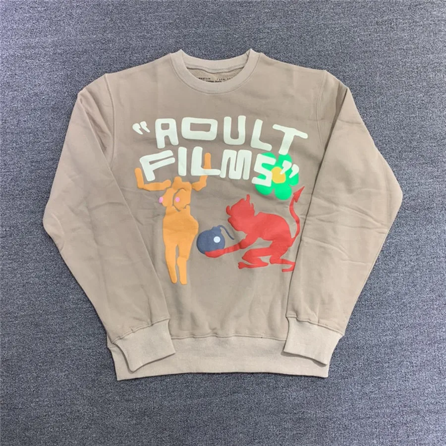 

Тяжелая вспененная печать CPFM.XYZ, взрослые пленки, унисекс, мужские и женские толстовки высокого качества 1:1, мужская одежда