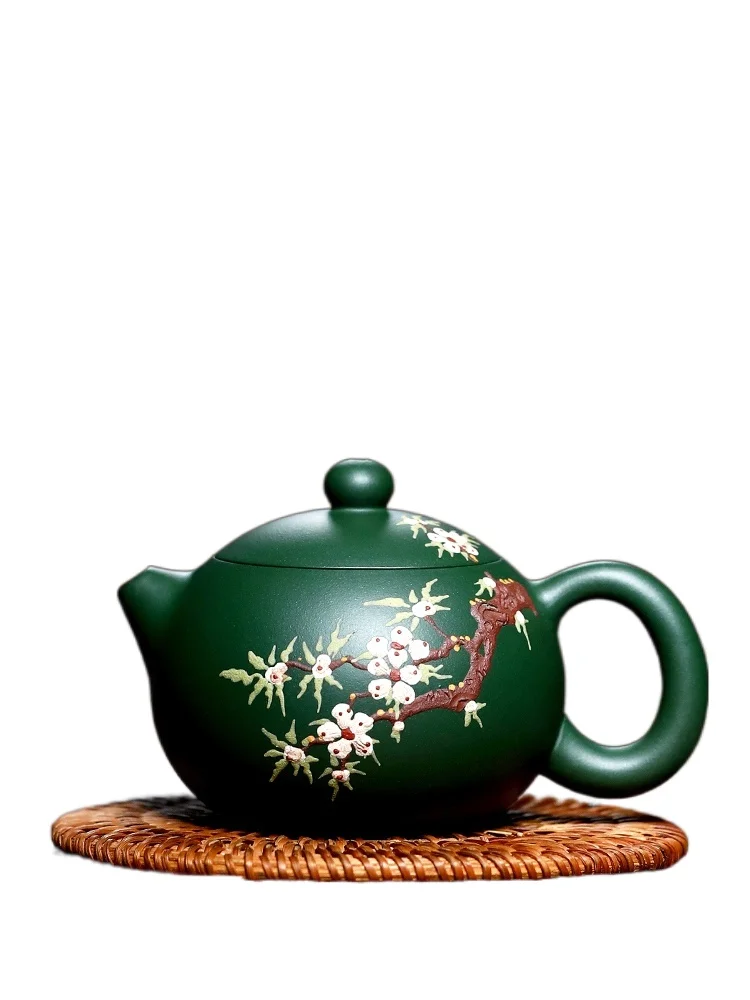 

Cy Purple Clay Teapot Xi Shi Pot Pure Handmade Teapot Kung Fu Tea Set Household Authentic Set