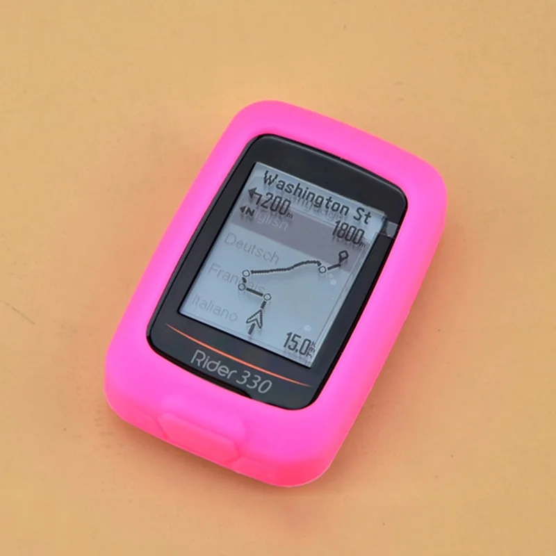 Силиконовый кожаный чехол защитный для Wahoo Element Bolt gps велосипедного компьютера с
