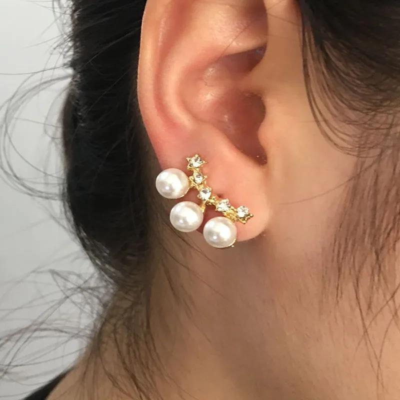 Женские серьги-манжеты TDQUEEN в стиле панк-рок аксессуары для ушей Bts простые