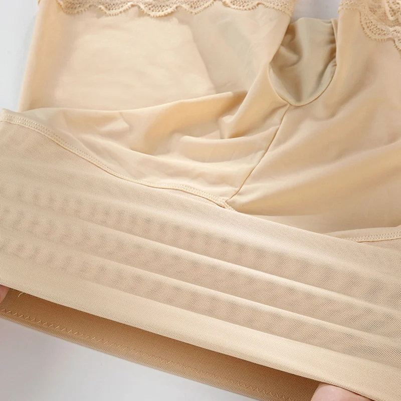 

Anti-Chafing Ice Silks Thigh Saver High Waist Hips Up Shapewear Tummy Control d88