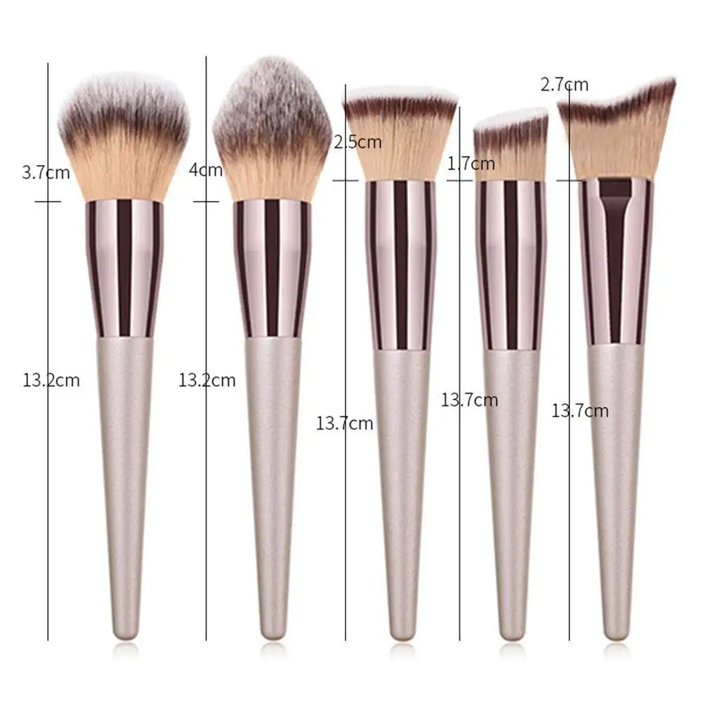 14/10 шт. светло коричневый набор кистей для макияжа Косметика Тени век основа