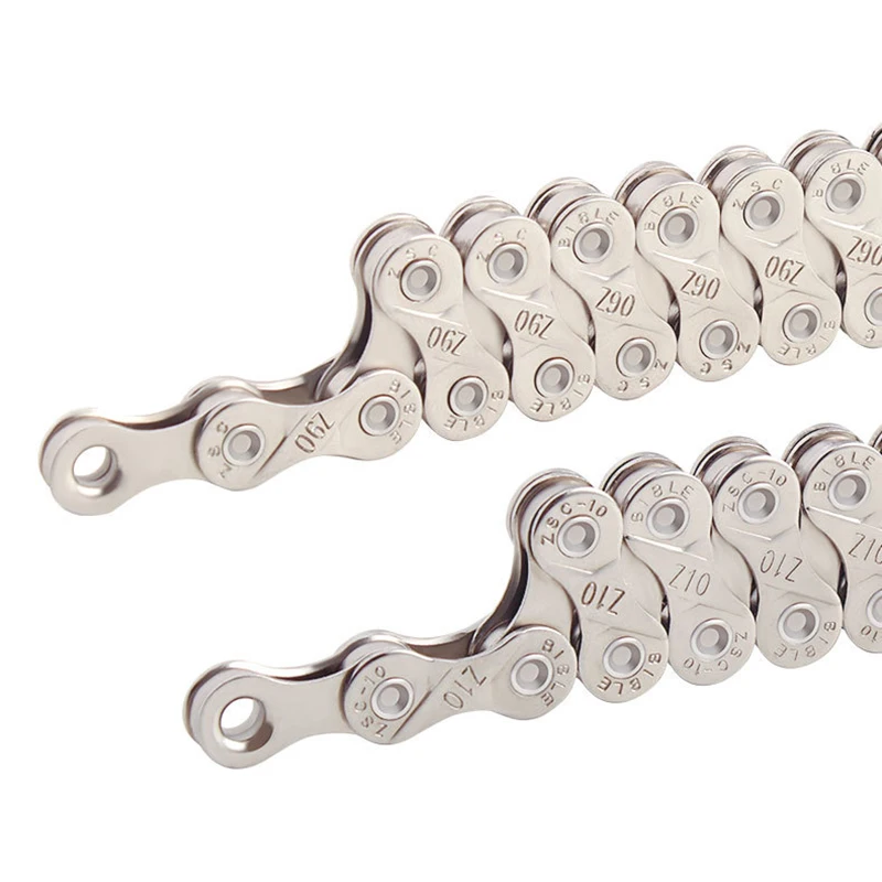 Односкоростная велосипедная цепь из углеродистой стали 6/7/8/9/10/11 скорость 21/24/27/30