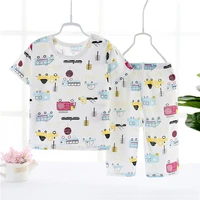 toddler girl summer baby boy suit setsfor girl childrens clothing t shirt pants children pajama home wear clothes 2 to 7 years