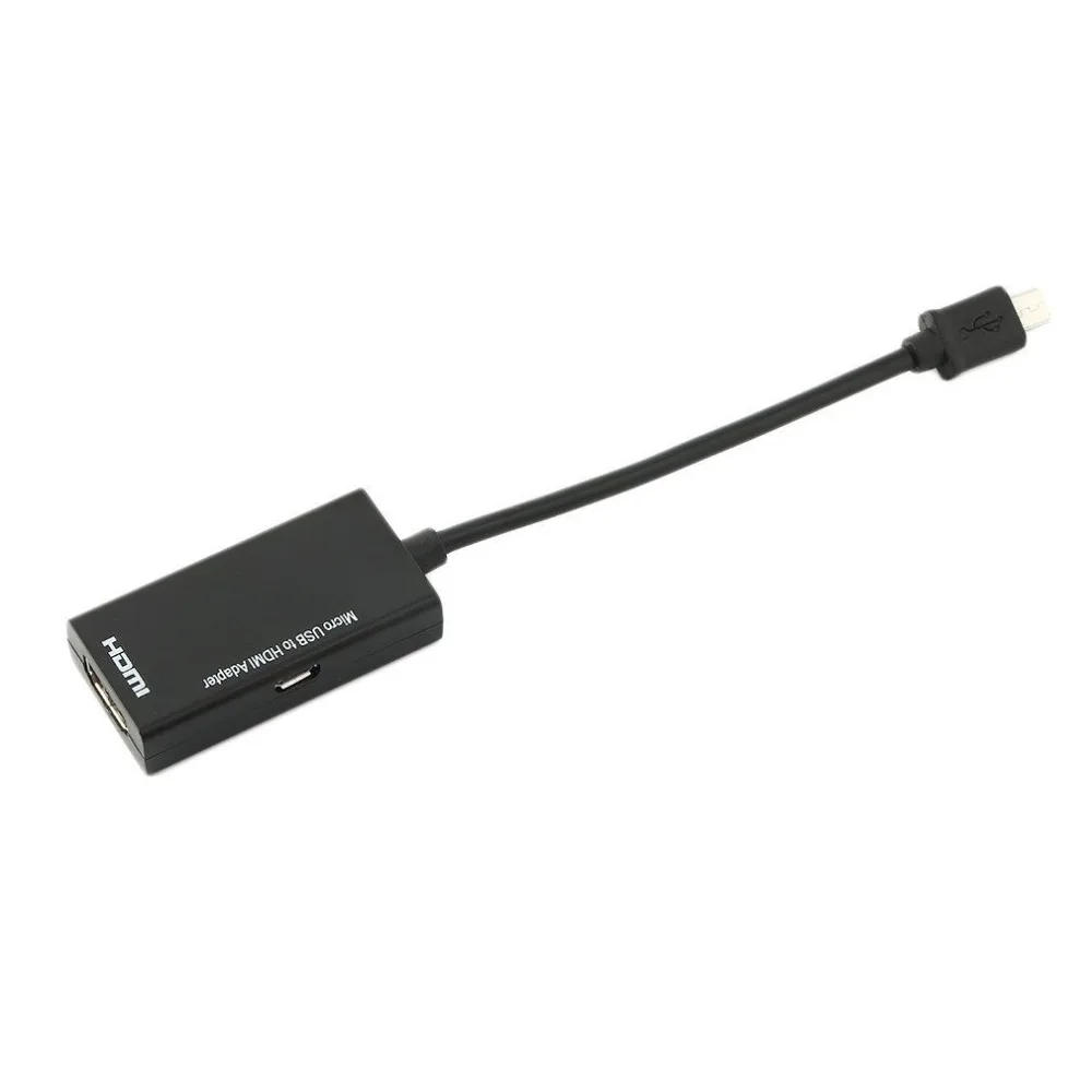 Стандартный Mhl адаптер кабель Micro Usb к Hdmi 1080P HD TV штекер гнезду HDMI для ПК ноутбука