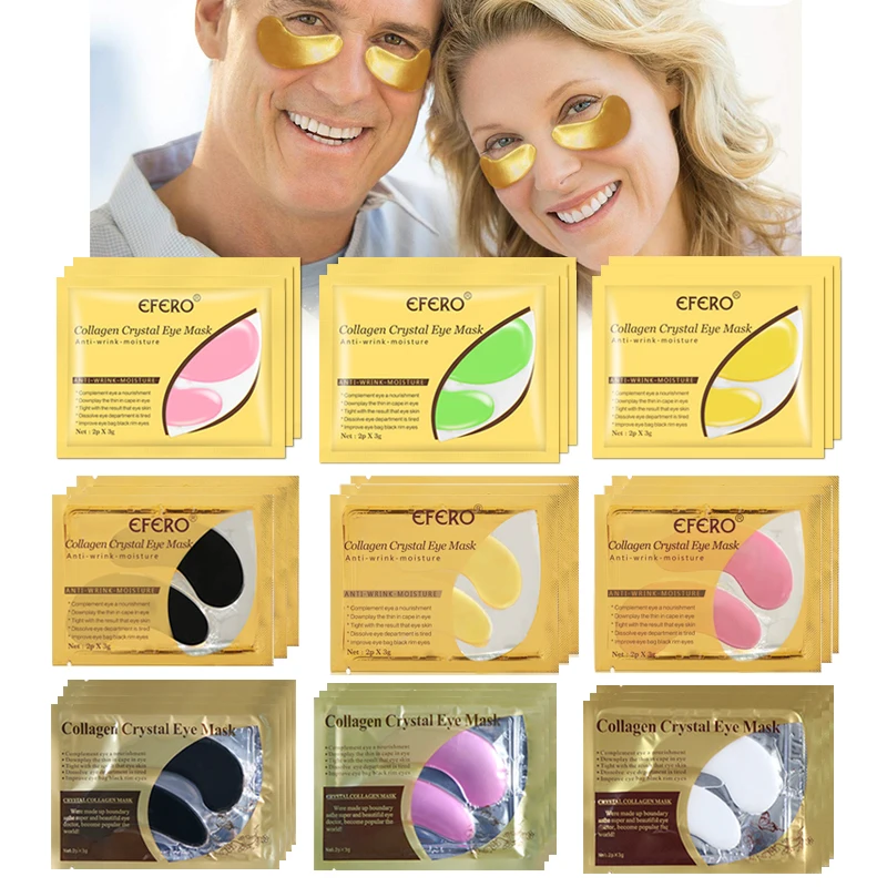 Коллагеновая кристаллическая маска для глаз efero из морских водорослей