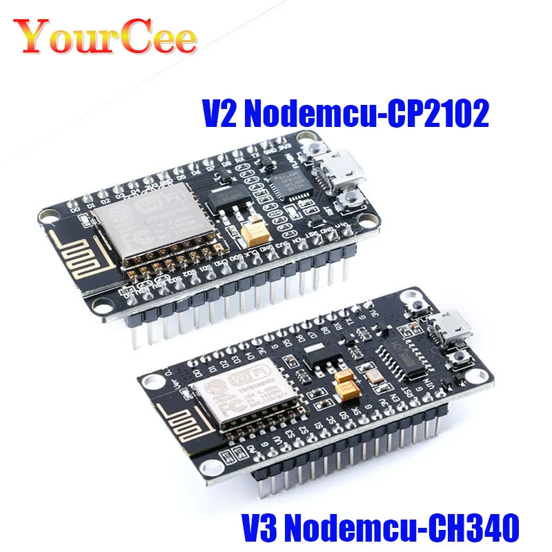 Беспроводной модуль CH340/CP2102 NodeMcu V3 V2 Lua WIFI Интернет вещей макетная плата на основе