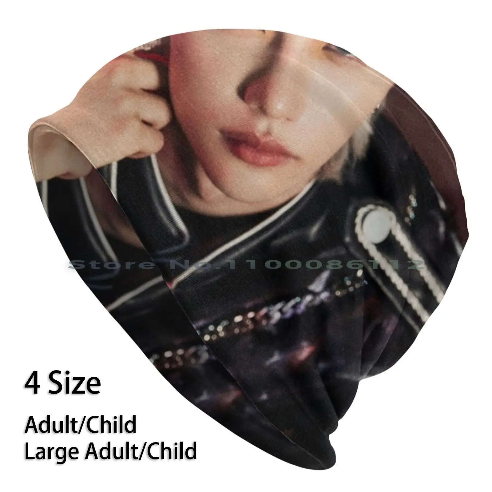 

Вязаная Детская Шапка-бини для детей