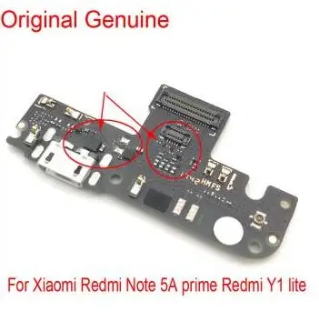 Redmi Note 5A -Origi Док-разъем зарядное устройство для Xiaomi Redmi Note 7 6 5 5A Pro/Redmi Go 7 7A S2 USB зарядное устройство порт зарядки Шлейф плата - Цвет: Redmi Note 5A -Origi