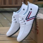2021 Модные дышащие однотонные Нескользящие мужские туфли для вождения весна-осень новые мужские туфли в горошек британская спортивная обувь для мужчин
