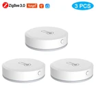 Умный датчик температуры и влажности TuyaSmartLife App ZigBee с концентратором Zigbee для домашней безопасности через Alexa Google Home Smart Home