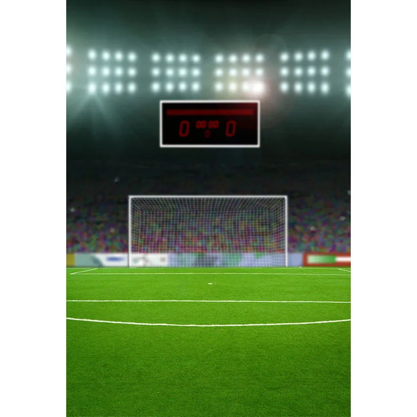 

Виниловый фон для фотостудии размером 220 см x 150 см с вектором футбольного поля 5 х7 футов