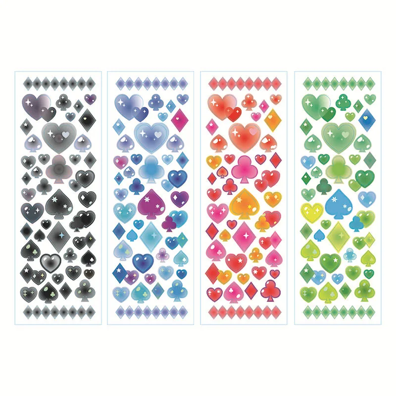 

Корейский лазерный персик сердце Слива карта Blingbling фотография