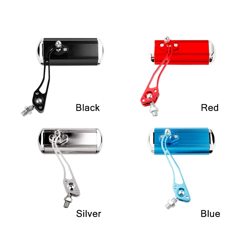 

2pcs High Quality Universal 360 Degree Rotating Adjustable Bicycle Aluminum Alloy Rearview Mirror Bicycle Accessories