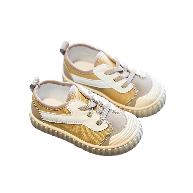 

Children's Korean Canvas Shoes Summer New Boys and Girls Casual Breathable Soft Bottom Non-slip Wear-resistant Kids Shoes CS237