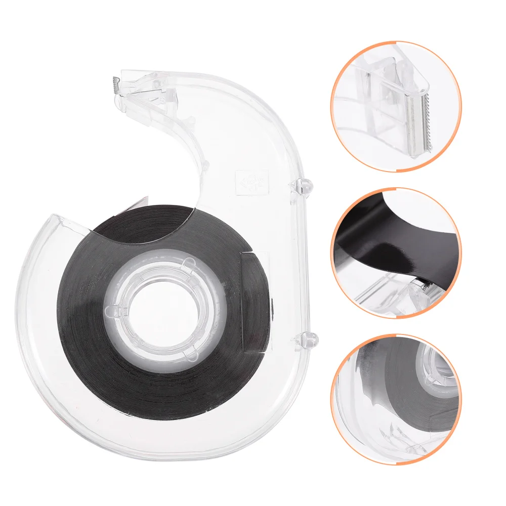 

1 Roll 5m Flexible Magnetic Tape with Backing Sticky Magnet with Dispenser