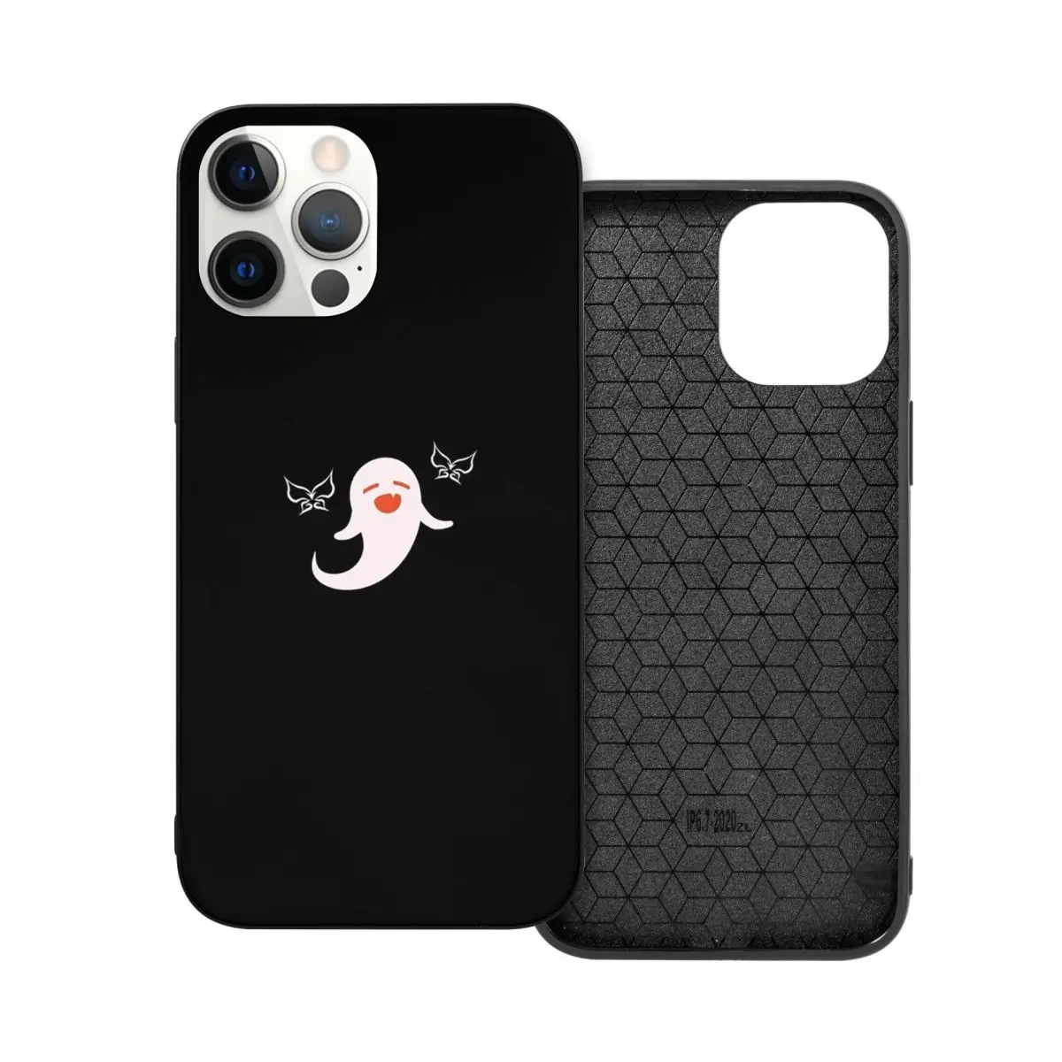 

Genshin Impact Hu Tao Spirit Ghost Art PC Glass TPU Phone Case for iPhone 13 12 11 Xs Xr X Pro Max Mini 7 8 Se2 Plus 6 6S