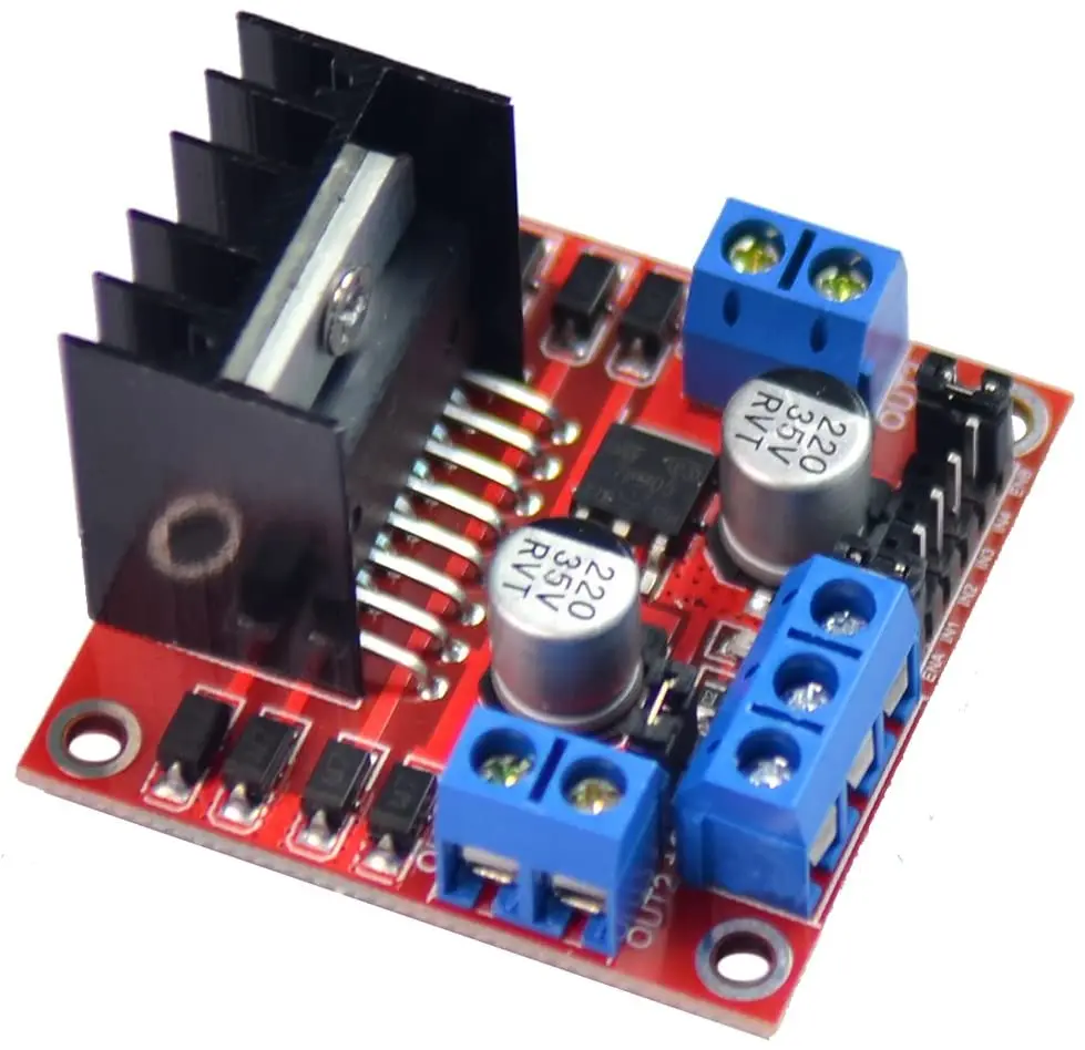 Плата контроллера привода двигателя L298N двойной H-мост Драйвер шагового
