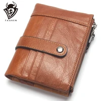 popular vintage cowhide leather wallets holders genuine mens wallet wallet coin purse