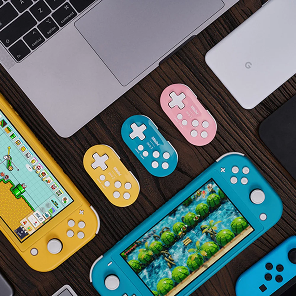 Беспроводной мини Bluetooth геймпад 8bitdo Zero 2 контроллер джойстик для Nintendo