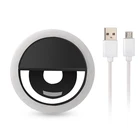 Кольцо для селфи, светодиодное кольцо с зарядкой по USB, объектив мобильный телефон, светодиодная лампа для селфи, кольцо для IPhone, Xiaomi, Samsung, Huawei