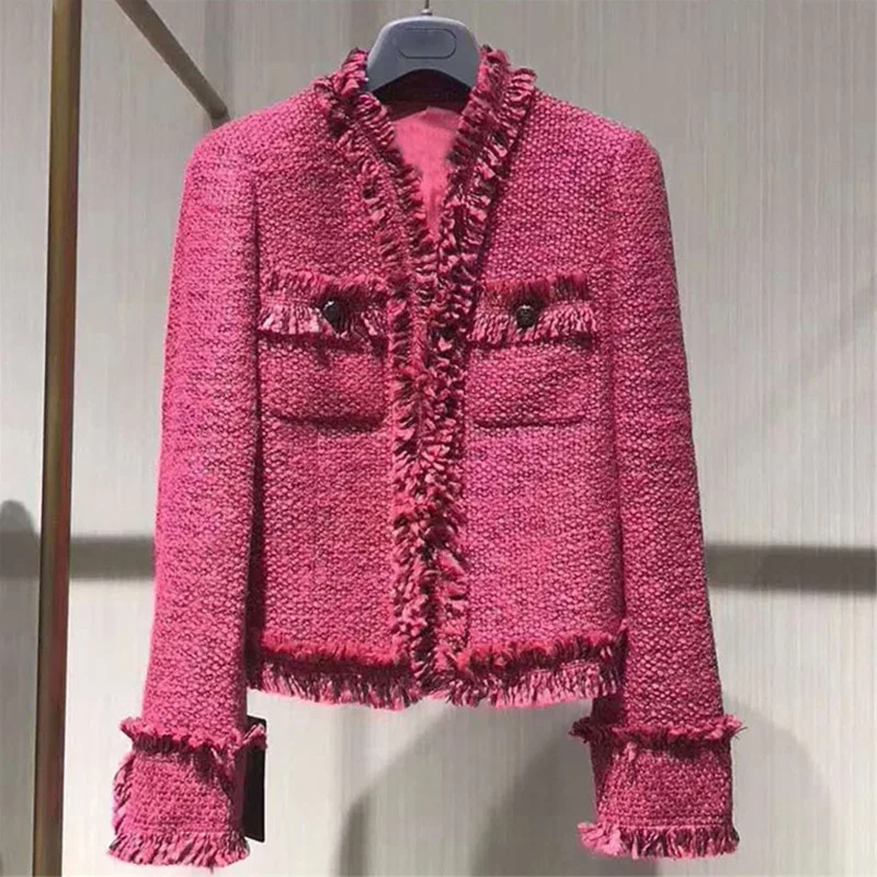 Профессиональная женская одежда amashite с новыми красными кисточками на осень и зиму 2021
