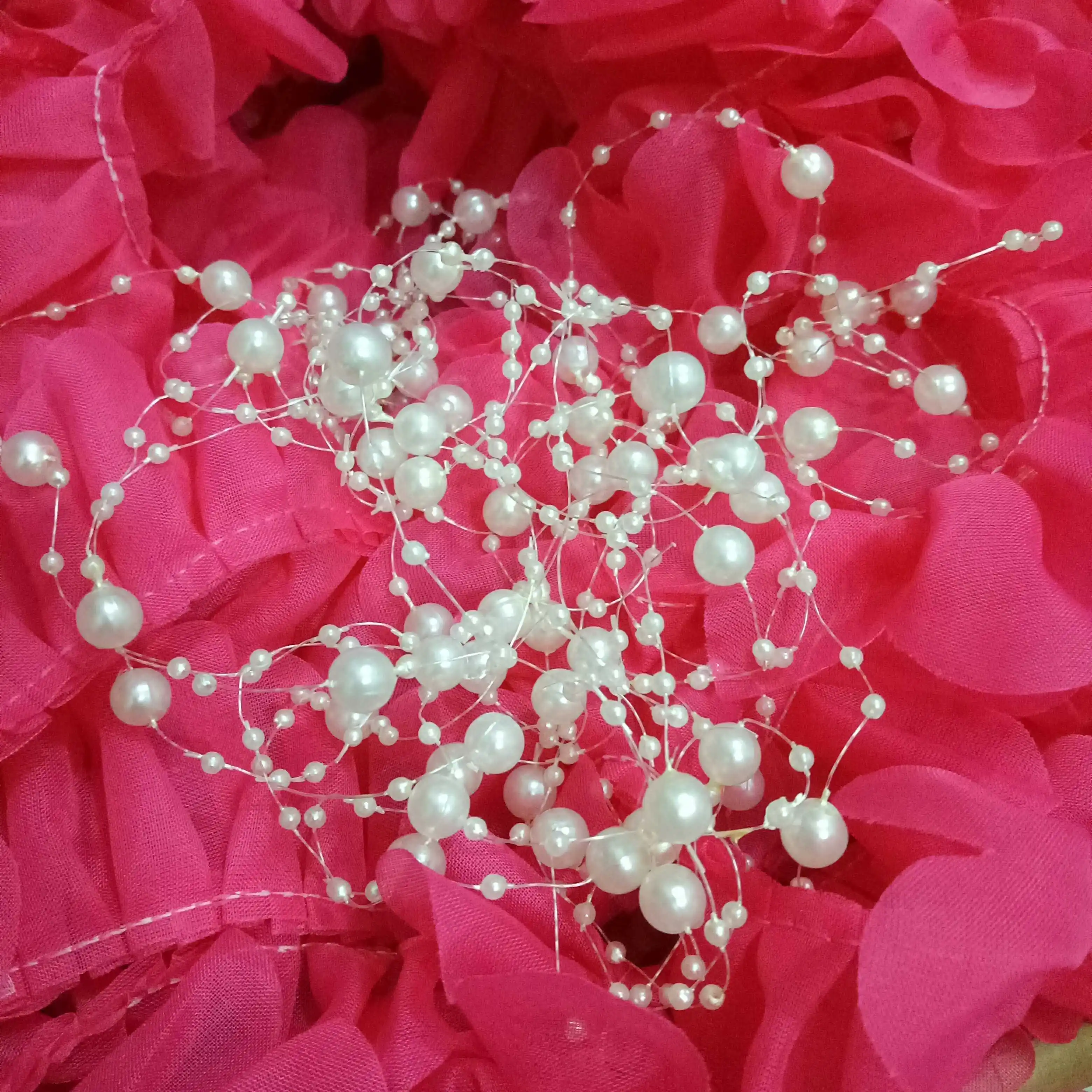 1 м белые блестки бусины для одежды бисерная ткань материалы рукоделия швейная