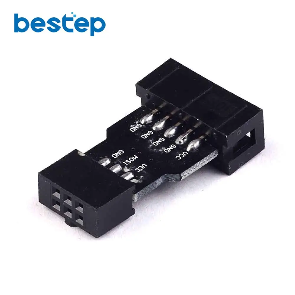 1 шт. 10 контактная 6 плата адаптера для AVRISP MKII USBASP STK500|board intel|board developmentboard tools |