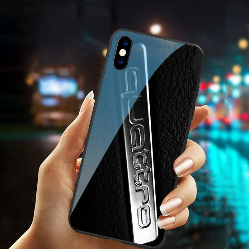 Чехол из закаленного стекла для iphone X XR XS MAX 7 6 6S 8 plus 11 pro max samsung s20|Бамперы| |