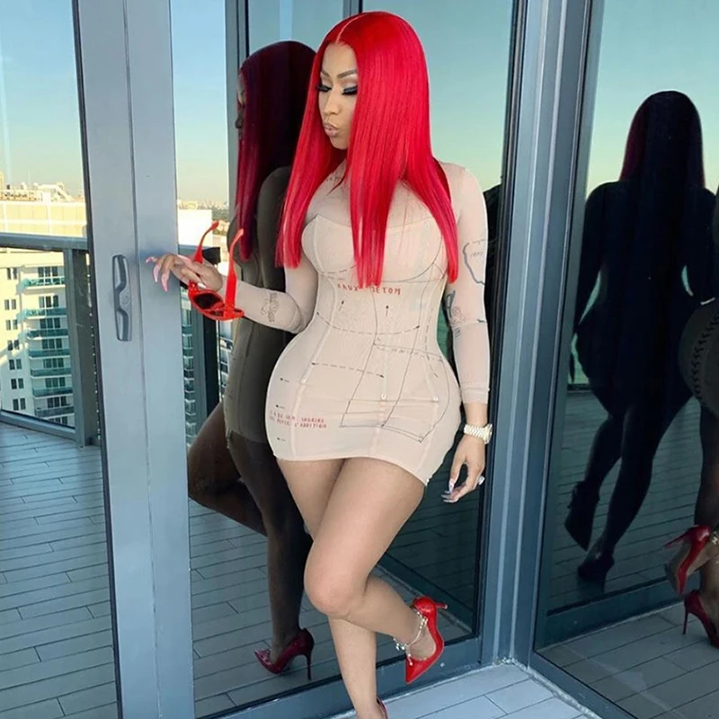 Из сетчатого материала в стиле &quotпетчворк&quot с надписями и принтом Пикантные