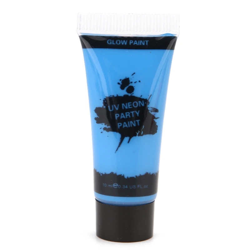 

8 Colors Fluorescent Face Body Paint Painting Pigment Makeup Tool Tattoo Drawing R9JA