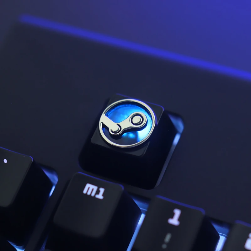 Игровая платформа Keycap Steam цинковая алюминиевая механическая клавиатура колпачки
