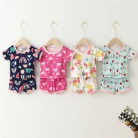 baby clothing set for girls summer toddler kids clothes set cotton t shirt shorts kids clothes summer outfits kids pajamas
