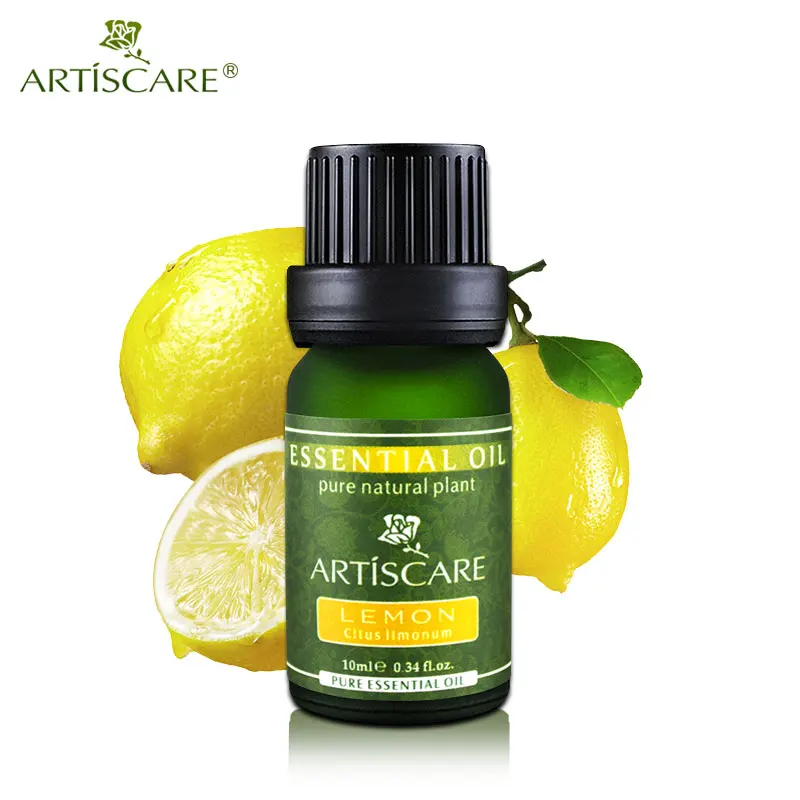 ARTISCARE 100% натуральный чистый лимон эфирное масло 10 мл для осветления и отбеливания