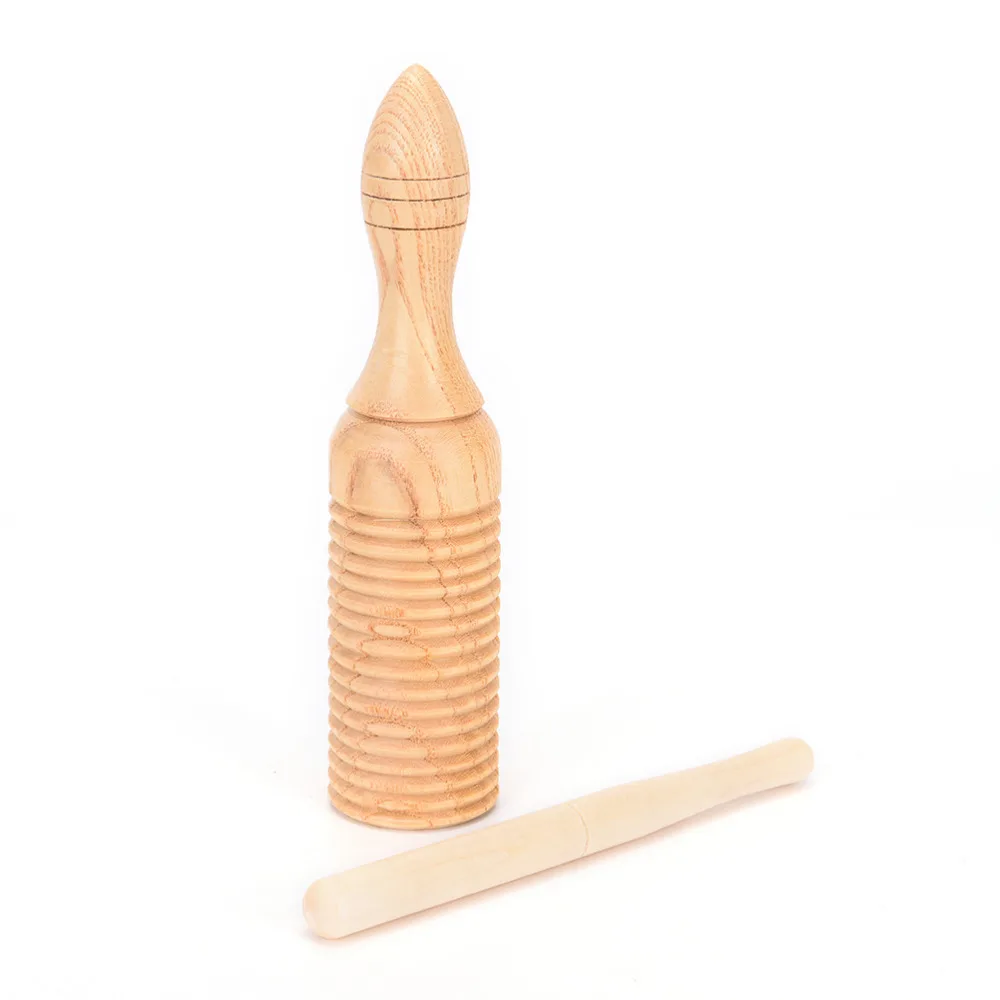 Новый музыкальный инструмент детский подарок звуковая трубка деревянный эхолот