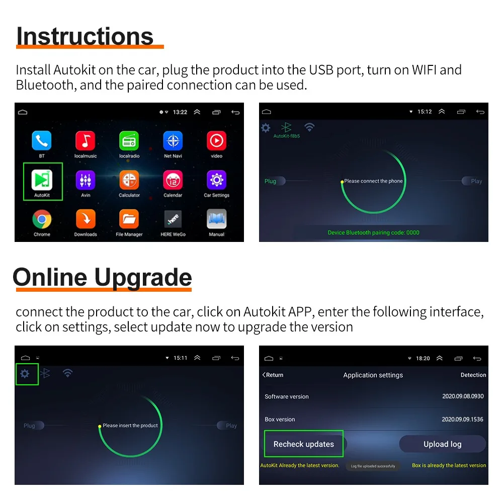Carlinkit беспроводной ключ Apple CarPlay и Android авто для изменения Автомобильные услуги