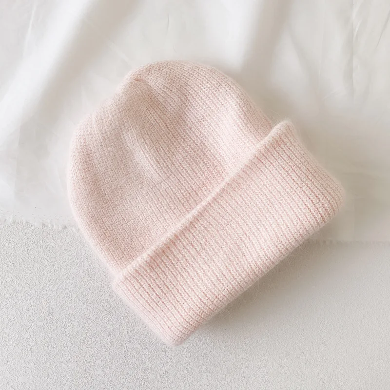 

women's new landlord hat Harajuku street fashion retro solid color melon fur hat cold hat one