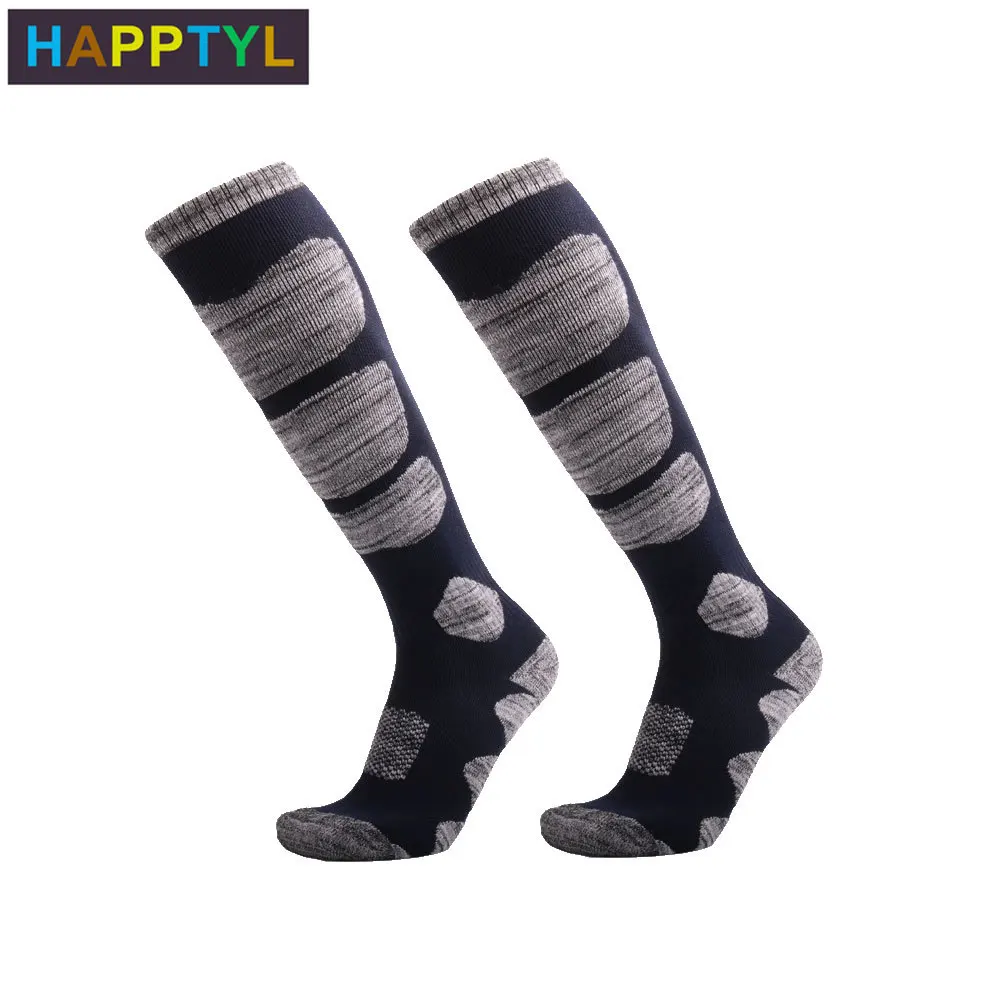 HAPPTYL 1 пара уплотненных лыжных носков для катания на лыжах сноуборде холодной
