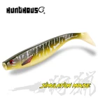 Hunthouse Лисичка, похожая на Shad Teez, большая Мягкая приманка, 12 см, 15 см, 18 см, pro shad, приманка для морской окуня, рыбалки для щуки zander