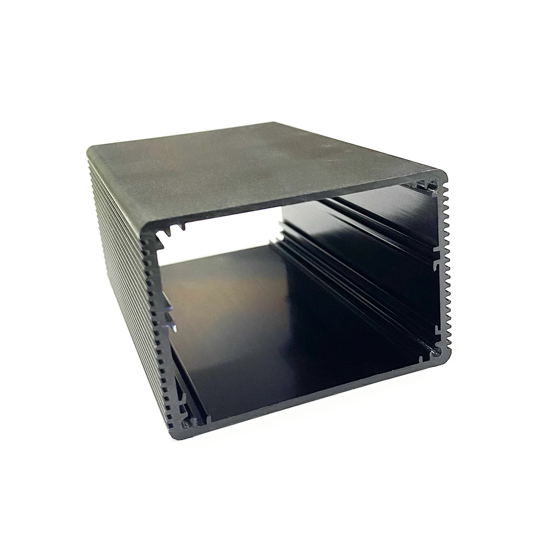 Алюминиевый корпус PCB POWER shell Electric project box desktop DIY 66*46*100 мм новый серебристый|enclosure