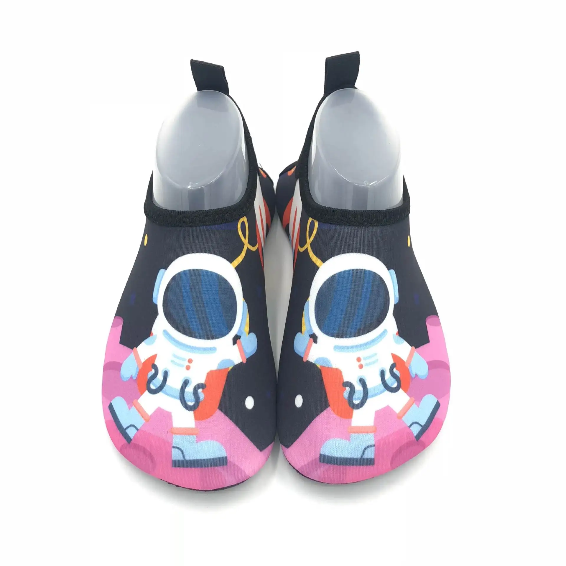 Обувь детская Нескользящая для плавания воды пляжа серфинга Сияющие шлепанцы